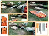 Chainsaw Sharpening Kit, 5 and Files, and 3 and and 7 and, 32 in, 4mm, 16 in, 4.8mm, 5.5mm V1237-MS-626-071