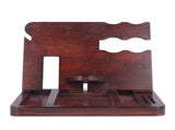 Desktop Storage Multifunctional Wooden Mobile Phone Base Watch Glasses Key Desktop Storage V1294-YM0523-3115210297311