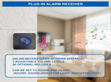 Driveway alarm - Entry detector - Solar driveway alarm - Motion detector - Security V1188-MS-313-0263