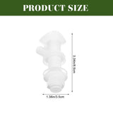 Water Spigot Water Cooler Beverage Jugs Replacement Spigots Plastic 2Pcs V1369-AZ3-W-24901