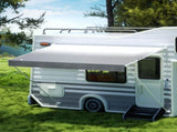 Weisshorn 12ft Caravan Awning RV Replacement Fabric 3.40M x 2.42M AWN-CV-TOP-34-GY