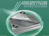 Darzheoy Heavy Duty Tarp Cover, Thick Tarps Waterproof Tear and Rip Proof UV Resistant Tarpaulin V1189-WXFWAL-20260326-02218