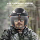 VEVOR 3/4-Face Motorcycle Helmet Motocross Helmet with Bluetooth Communication V952-MTC34KOZBXLMFGGXTV0