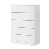 Artiss 6 Chest of Drawers - PEPE White FUR-S-CDR-01-WH-AB