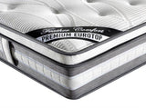 Mattress Euro Top King Size Pocket Spring Coil with Knitted Fabric Medium Firm 34cm Thick V43-MAT-PET-K
