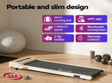 Artiss Electric Treadmill with 140cm Automatic Standing Desk Walking Pad 360mm SDTM-114G-WHNT-140-360PAD