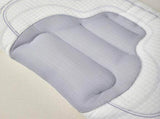 Adjustable Height Air Chamber Pillow - 48 x 74 cm Polyester Fibre Neck Support Pillow with V888-ELOSUNG47406
