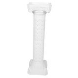 Sturdy Plastic Roman Pillar Vase White for Wedding Decoration V1370-AZ4-16867