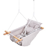 VEVOR Canvas Hammock Swing, 3 Modes Baby Swing Indoor and Outdoor with 5-Point Harness, and Tree V952-FBDCQQZYFBZYMBCRWV0