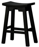 Ryo Solid Mahogany Kitchen Counter Stool V199-BR064WDB