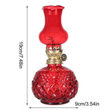 New Glass Kerosene Indoor Retro Classic Burning Lights Oil Lamp for Home Party Bedroom Table V1366-AZ2-W-23900