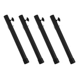 4pcs Table Leg Extenders 44cm Steel Table Leg Risers for Folding Tables Straight Bent Leg V1294-YM0706-3117230138311