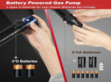 Portable Power Siphon Pump for Gas, Battery Operated Fuel Transfer Pump, 3.5GPM Flow, Diesel Oil V1259-DP01-A-3880