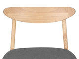 Levede 8xDining Chairs Kitchen Chair Nature CH1067-2-NTX4