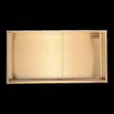 641 x 336 x 101mm Shower Niche Double Shelf Organizer No Tile Needed in Gold V63-905671