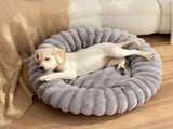 Pet Bed Dog Bed Cat Bed Small Dog Bed Medium Dog Bed Plush Pet Bed All-Season - Gray - Size 50-20-20 V1347-DSZ-PET-001-GRY-50-20-20