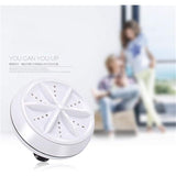 Mini Portable Ultrasonic Dirt Remover Washing Machine Usb Cable For Travel Home Business Trip V1188-MS-227-1490