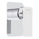 Cefito Shower Mixer Tap Wall Bath Taps Brass Hot Cold Basin Bathroom Chrome SHOWER-A2-MIXER-SI