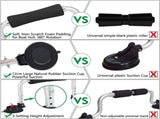 Heavy-Duty Kayak Roof Load Assist with Suction Cup Mount, Adjustable Height Support for Kayaks, V1341-ZY-SKTNHHY8-BLACK