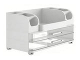 Makeup Organizer with Drawers Cosmetic Display Case with Brush Holder for Bathroom V1294-YM0901-3117250215711