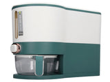 Rice Dispenser Household Food Grade Dry Sealed Grain Cereal Dispenser Bucket for Millet Black V1294-YM0706-3118230211114