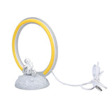 Small Night Lamp Yellow Mini Cute Astronaut LED Desk Light Home Bedroom Night Light Table Decoration V1294-YM0901-3119230119511