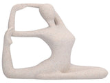 Yoga Pose Statue Nordic Sandstone Resin Yoga Pose Figurines Collectible Decoration Gifts for Home V1294-YM0714-3115210193513