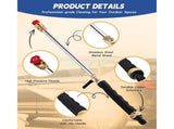 Jet Nozzle Power Washer, Jet Hose Nozzle High Pressure with 2 Different Nozzles, Includes Quick V1366-AZ2-W-11614