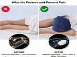 Relief from Sciatica Pain, Back/Leg Pain Memory Foam Pregnancy Pillow for Side Sleepers, Blue V1370-AZ4-15995