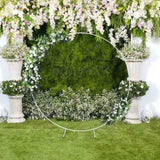 2M Wedding Hoop Round Circle Arch Backdrop Flower Display Stand Frame Background V63-837041