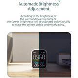 Portable CO2 Detector LED Display, Multi-Function Carbon Dioxide Tester, NDIR Temperature and V1237-ZY-715-155