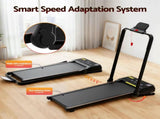 Everfit 3 in 1 Walking Pad Treadmill 20% Auto Incline Under Desk Foldable Treadmills for Home With TMILL-400H-AINC-BK