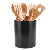 Rotating Kitchen Counter Utensil Holder Round Countertop Cooking Tool Organizer 360 Degree Spin V1369-AZ3-W-14957