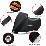 2X Bike Cover for 1 to 2 Bikes, Waterproof Outdoor Bicycle Storage Protector Rain Sun UV Dust Wind V1192-AZ-W-22685