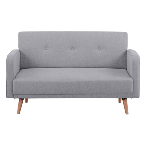 Picasso 2 Seater Fabric Sofa Lounge Couch Grey V315-VOL-PICA-01