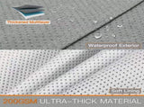 Heavy Duty Jeep 2dr Car Cover, Custom Fit Jeep Wrangler 2 Door CJ YJ JK JL Waterproof All Weather V1258-DP02-WO-94