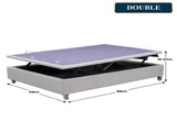 Therapedic Modulift Hospital Grade Double Electric Adjustable Bed Base with Massage & Wireless ADJ-BED-460-DB