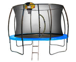 Kahuna Pro 14 ft Trampoline with Mat, Reversible Pad, Basketball Set TRA-KEM-14-OB-BB