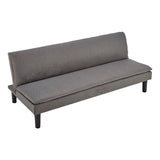 Sarantino 3 Seater Modular Faux Linen Fabric Sofa Bed Couch -Dark Grey SOFA-M2830-LNN-DGY