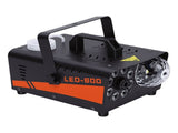 600W Fog Machine with Disco Ball LED Lights Auto Spray Wireless Remote Control Smoke Machine for V1294-YM0901-3119260006812