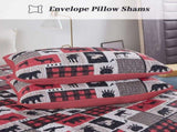 Christmas feel Queen Bedspread Set V745-MAC090231Q13U
