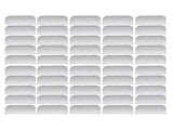 50PCS 10cm Greenhouse Film Clamp Heat Resistant Tube Clip Gardening Frame Pipe Clip for GardenWhite V1294-YM0715-3111210428412