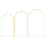 Arch Stand, Set of 3, 2.4/2.2/2 m, Stable Structure, Easy Assembly, Gold Metal Arch V952-BYDGMJSJT8FTVMGMA001V0