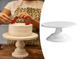 Metal Cake Stand European Style Anti Slip Round Cake Stand for Weddings Parties Anniversaries Small V1294-YM0626-3118220347011