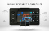 Thermomate Diesel Heater 12V 5kW Caravan Tank Remote Camper Trailer Van Air Motorhome Parking RV V219-ATORVHTHMA5GY