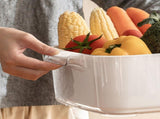 Two-Layer Drain Basket Colander - Medium Size V888-ELOSUNG10896