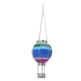 Hanging Solar Lantern Decoration Iron Solar Hanging Light Lamp for Garden Yard Patio Outside Striped V1294-YM0901-3111240201312