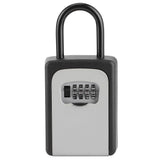 Key Lock Box Wall Mounted Aluminum Alloy Household Key Safe Box Password Lock Box V1294-YM0901-3117200122211