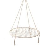 Gardeon Hammock Chair Outdoor Tree Swing Nest Web Hanging Seat 100cm HM-CHAIR-NEST-CREAM