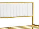 Levede Metal Bed Frame Under Bed Storage Double Beige BF1070-D-BG